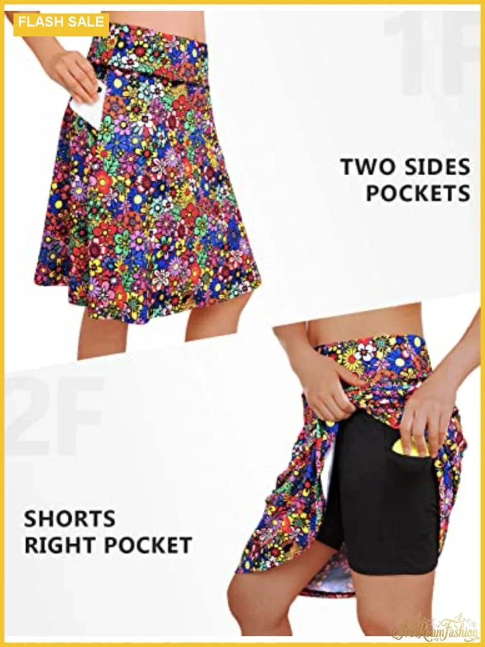Women's High Waisted Athletic Skort 20